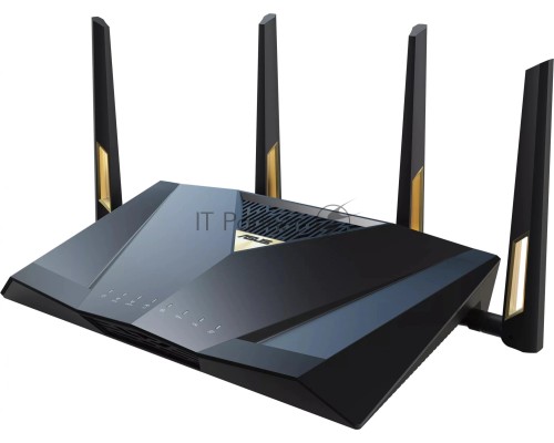 Маршрутизатор ASUS RT-BE88U, черный/желтый, 90IG08V0-MO3N0V