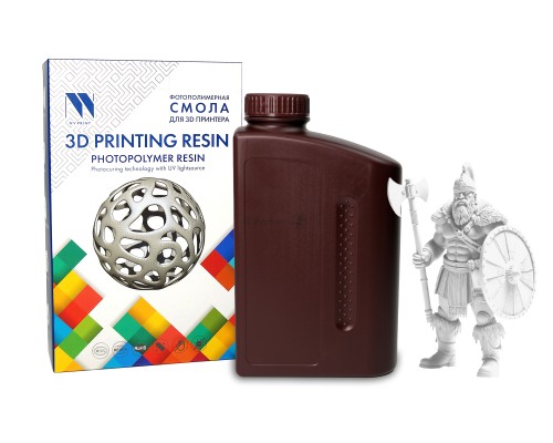 Фотополимерная смола NVPRINT Toughness Resin White для 3D печати 1 кг (бут)