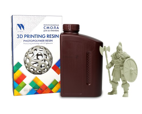 Фотополимерная смола NVPRINT ABS Like Resin Clear для 3D печати 1 кг (бут)