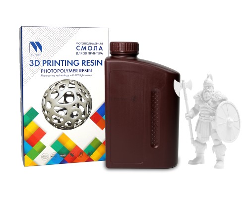 Фотополимерная смола NVPRINT Plant Based Resin White для 3D печати 1 кг (бут)