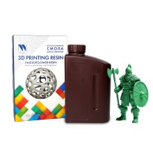 Фотополимерная смола NVPRINT Standard Resin Green для 3D печати;  1 кг/бут
