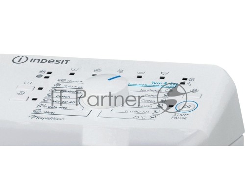 Стиральная машина Indesit BTWS72200EUN белый, загрузка вертикальная 7 кг, 1200 об/мин., класс: А