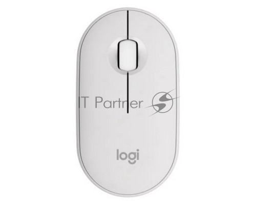 Мышь беспроводная Logitech Pebble 2 M350S белый, 4000 dpi, Bluetooth, кнопки - 3