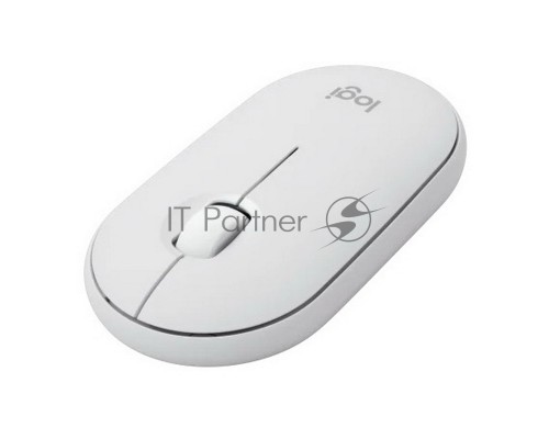 Мышь беспроводная Logitech Pebble 2 M350S белый, 4000 dpi, Bluetooth, кнопки - 3