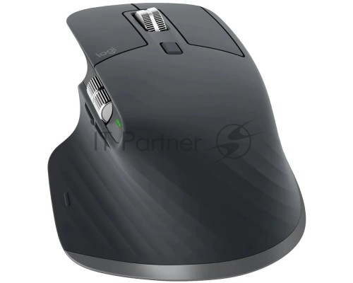 Мышь беспроводная Logitech MX Master 3s графитовый, 8000 dpi, радиоканал, Bluetooth, USB, кнопки - 7