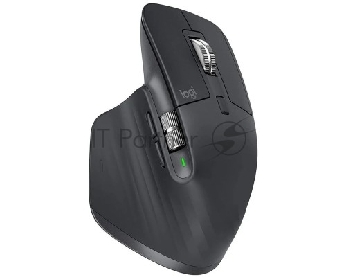 Мышь беспроводная Logitech MX Master 3s графитовый, 8000 dpi, радиоканал, Bluetooth, USB, кнопки - 7