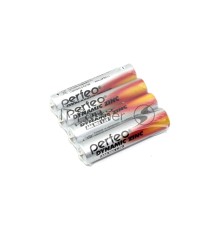 Батарейка Perfeo R03 (ААА) SR4 4шт. марганцево-цинковые(солевые)