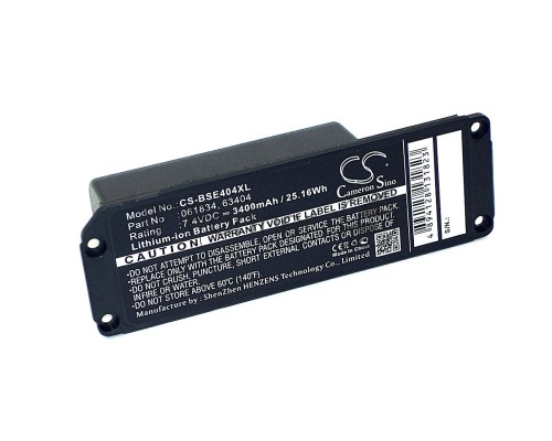 Аккумуляторная батарея CameronSino CS-BSE404XL для BOSE Soundlink Mini  7.4V  3400mAh  25.16Wh