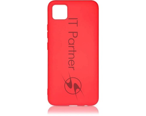 Чехол (клип-кейс) DF для Realme C11 rmOriginal-05 красный (DF RMORIGINAL-05 (RED))