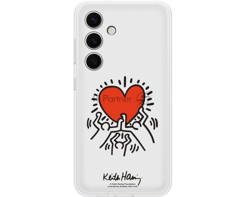 Чехол (клип-кейс) Samsung для Samsung Galaxy S24+ Flipsuit Case S24+ белый/прозрачный (EF-MS926CWEGRU)