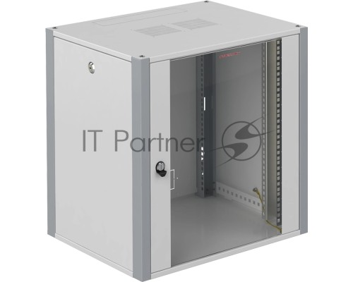 Шкаф коммутационный Sysmatrix (WP 6406.710) настенный 6U 600x450мм пер.дв.стекл 2 бок.пан. 60кг серый 14.5кг IP20