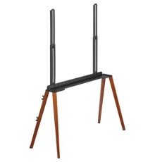 Подставка для телевизора Cactus CS-ST3646BKWN черный/орех 49