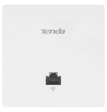 TENDA W12 Настенная гигабитная точка доступа, 2,4/5 ГГц, до 1167 Мбит/с, антенны 2 x 4дБи, PoE, 1 x1 Гбит/с+1 x1 Гбит/с(PoE), цвет белый