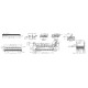Разъем FPC Flip-Lock 0510-10RLGF 10 pin высота 1мм шаг 0,5мм