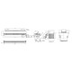 Разъем FPC Flip-Lock 1010-30RLGF 30 pin высота 1мм шаг 1мм