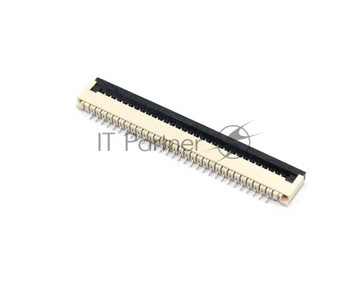 Разъем FPC Flip-Lock 1010-30RLGF 30 pin высота 1мм шаг 1мм
