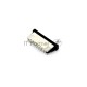 Разъем FPC  Half Coverage Top Contact 1.0K-BS-6PWB 6 pin высота 2мм шаг 1мм