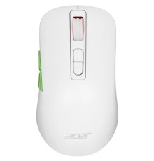 Acer OMR311 [ZL.MCECC.034] белая оптическая 2400dpi cordless BT/Radio USB for gamer 