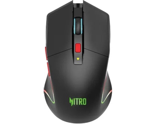 [Acer] Acer Nitro OMR304 черный оптическая (3200dpi) беспроводная BT/Radio USB (6but)