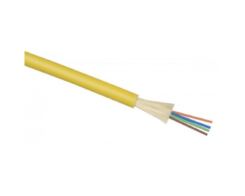 [Cabeus Кабель волоконно-оптический] Cabeus TB-A-9-08T-E-K-LSZH-IN-25 Кабель волоконно-оптический 9/125 одномодовый, 8 волокон, плотное буферное покрытие (tight buffer), для внутренней прокладки (-25C ~ +50), LSZH, желтый