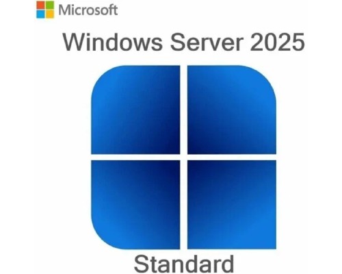 [Неисключительное право на использование ПО] Microsoft Windows Server Standard 2025 English 64bit DVD DSP OEI 16 Core (P73-08749)