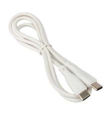 Cablexpert Кабель USB2.0 Type-C/Type-C, 3А, 60Вт, PD/QC3.0, медь, Mobile1, 1м, белый, коробка (CCB-USB2-CMCMO1-1MW)