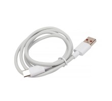 Cablexpert Кабель USB2.0, AM/Type-C, 6A, 66Вт, QC3.0, медь, 1м, белый, пакет (CC-USB2-AMCM-66W-1M-W)