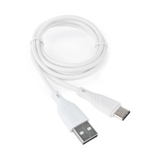 Cablexpert Кабель USB2.0 Cablexpert AM/Type-C, 3А, QC3.0, Mobile1, 1м, белый, коробка (CCB-USB2-AMCMO1-1MW)