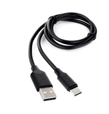 Cablexpert Кабель USB2.0 AM/Type-C, 3А, QC3.0, Mobile2, 1м, черный, коробка (CCB-USB2-AMCMO2-1MB)