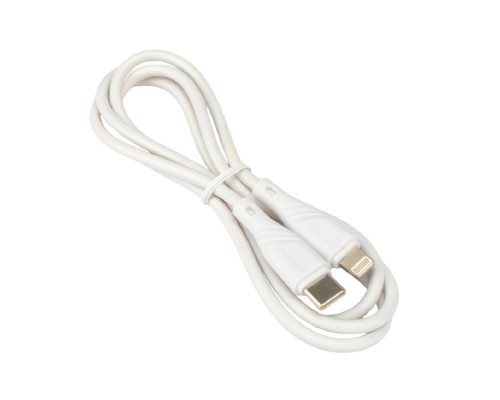 [кабели] Cablexpert Кабель USB2.0 Lightning/Type-C, 2.1А, 20Вт, PD, медь, Mobile1, 1м, белый, коробка (CCB-USB2-CMAPO1-1MW)