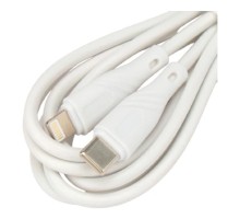 Cablexpert Кабель USB2.0 Lightning/Type-C, 2.1А, 20Вт, PD, медь, Mobile1, 2м, белый, коробка (CCB-USB2-CMAPO1-2MW)