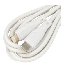Cablexpert Кабель USB2.0 Lightning/Type-C, 2.1А, 20Вт, PD, медь, Mobile1, 2м, белый, коробка (CCB-USB2-CMAPO1-2MW)