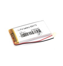 Аккумулятор Li-Pol (батарея) 6.5*41*73мм 2pin 3.7V/2100mAh