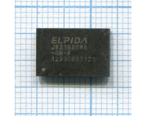 Микросхема оперативной памяти ELPIDA ED J8216B5MB-GN-F