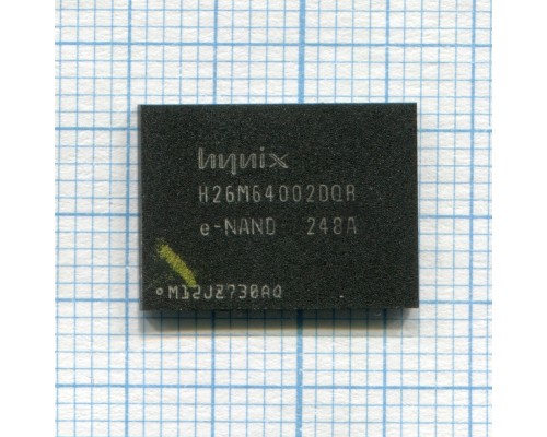 Микросхема E-NAND SK HYNIX H26M64002DQR 32GB