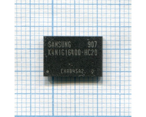 Микросхема оперативной памяти Samsung K4N1G164QQ-HC20