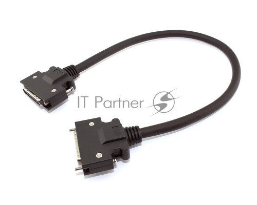 Кабель с разъемами SCSI  50P папа-папа 0,5 м