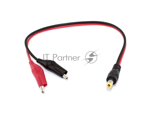 Кабель с разъемами DC  5.5х2.1 мм папа на  зажимы типа 