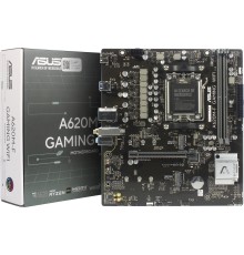 ASUS A620M-F GAMING WIFI (Socket AM5, mATX, 4xDDR5(192GB), HDMI, 1xPCIe 4.0x16/2xPCIe 3.0x1, 2,5xLAN, 3xM.2, 2,5xLAN,WiFi 6E, BT, 2xUSB 3.2, 4xUSB 2.0,1xPS/2)