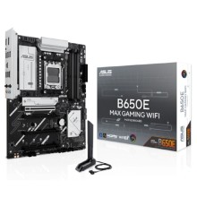 ASUS B650E MAX GAMING WIFI (Socket AM5, ATX, 4xDDR5(256GB), DP/HDMI, 1xPCIe 5.0x16/1xPCIe 4.0x16/2xPCIe 3.0x16, 2,5xLAN, 4xSATA 6Gb/s, 3xM.2, 1 x Thunderbolt, WiFi 6E, 1xType-С, 5xUSB 3.2, 2xUSB 2.0)