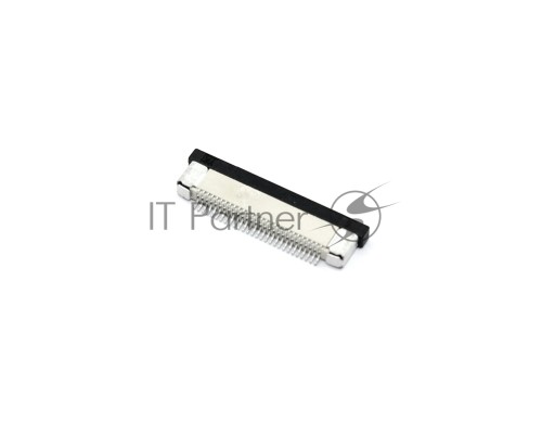 Разъем FPC  Half Coverage Bottom Contact 0.5K-BX-28PWB 28 pin высота 2мм шаг 0,5мм