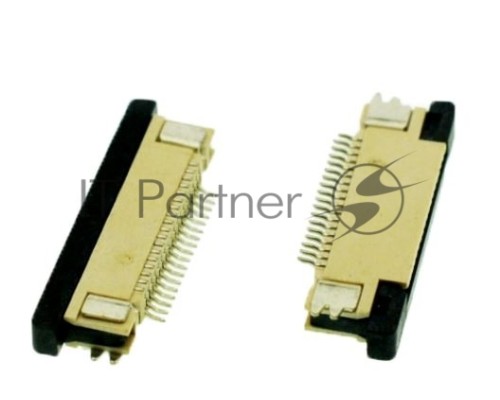 Разъем FPC  Half Coverage Bottom Contact 0.5K-BX-28PWB 28 pin высота 2мм шаг 0,5мм