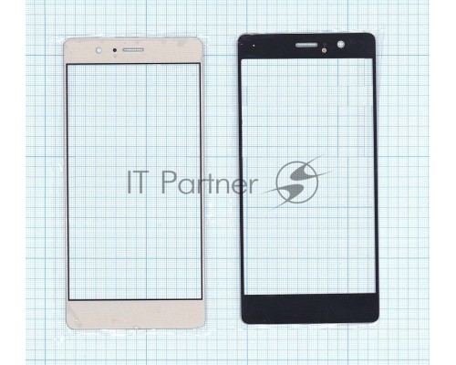 Стекло для Huawei P9 Lite золотое