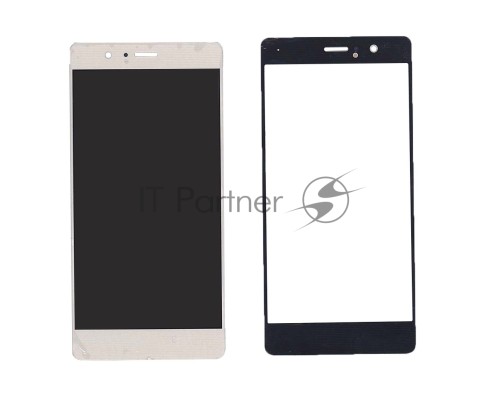 Стекло для Huawei P9 Lite золотое