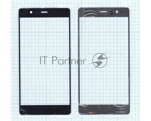 Стекло для Huawei P9 Plus золотое
