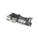 Плата I/O с разъемами USB HDMI SDXC USB HDMI SDXC MacBook Pro 15 Retina A1398 Mid 2012 Early 2013
