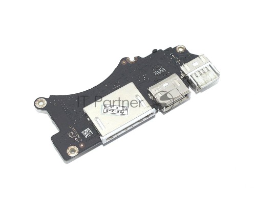 Плата I/O с разъемами USB HDMI SDXC USB HDMI SDXC MacBook Pro 15 Retina A1398 Mid 2012 Early 2013