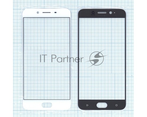 Cтекло для OPPO R9s белое