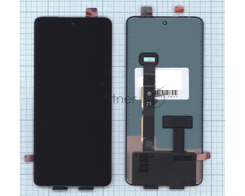 Дисплей для Motorola Edge 40 в сборе с тачскрином черный