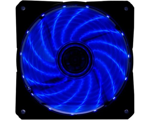 [Вентиляторы Eurocase] Вентилятор Digma DFAN-LED-BLUE RGB 120мм черный 3-pin 4-pin (Molex) Ret